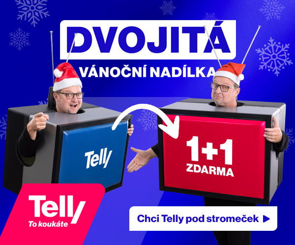 Šťastné a Tellyvizní! Telly naděluje pod stromeček dvojnásobnou porci fotbalu