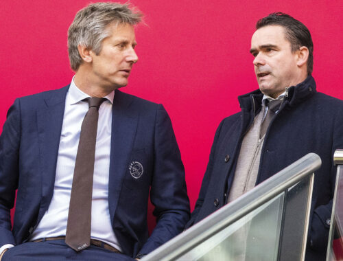 Edwin Van Der Sar a Marc Overmars