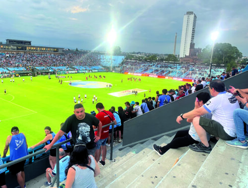 Na fotbale v Argentině